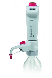 Brand Dispensette® S Bottle-top Dispensers, Digital, 0.2ml - 2ml, With Recirculation Valve 