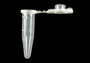 0.5ml Microcentrifuge tube with integral snap lid, natural