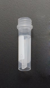 0.5ml Screw Cap Microtube with printed write-on area, skirted base