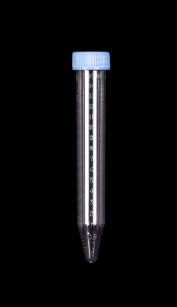 15ml Centrifuge tube with moulded graduations, sterile, PS, 25/bag x 40