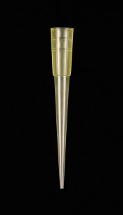 200µl Pipette Tip, lemon, individually wrapped, sterile