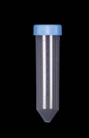 50ml Centrifuge Tube, conical, moulded graduations, sterile, PP, tray rack 25x20