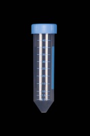 50ml Centrifuge Tube, conical, printed graduations, sterile, PP, tray rack 25x20