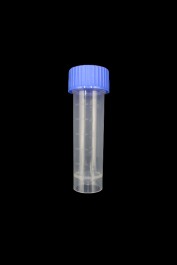 5ml Transport Tube with blue cap, non sterile, PP