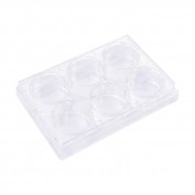 ABDOS 6-Well Cell Culture Plate, Flat, TC, Sterile 