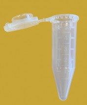 5.0ml Microcentrifuge tube with integral snap lid, natural