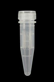 1.5ml Screw Cap Microtube with cap, moulded graduations, conical base, sterile