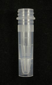 1.5ml Screw Cap Microtube with moulded graduations, skirted base