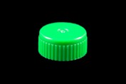 Screw Cap with 'o'-ring, for microtube with moulded graduations, green
