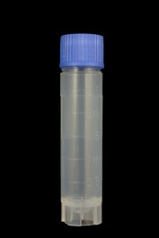 2.5ml Sterile Graduated Storage Vial, blue cap