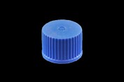 Screw Cap with for use with Elkay storage vials, blue