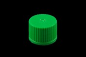 Screw Cap with for use with Elkay storage vials, green