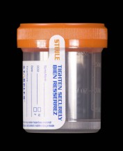 60ml LeakBuster™ specimen container, sterile