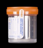 90ml LeakBuster™ specimen container, sterile, wide neck