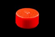 Screw Cap with 'o'-ring, for microtubes with printed graduations, red