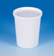 1 Litre Specimen Container with snap on lid