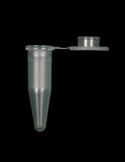 1.5ml Microcentrifuge tube with integral snap lid, green