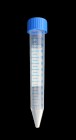 15ml Centrifuge tube with printed graduations, PP, Blue Cap