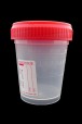 120ml Specimen Container and cap, individually wrapped sterile