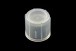 Press Snap Cap for 17mm tubes, natural