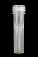 0.5ml Screw Cap Microtube with cap, moulded graduations, skirted base, sterile