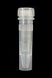 1.5ml Screw Cap Microtube with cap, moulded graduations, skirted base, sterile
