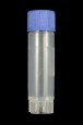 2.0ml Graduated Storage Vial, blue cap, non sterile