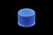 Screw Cap with for use with Elkay storage vials, blue
