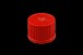 Screw Cap with for use with Elkay storage vials, red