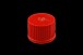 Screw Cap with for use with Elkay storage vials, red