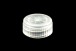 Screw cap with moulded-in seal, for microtubes with moulded graduations, natural
