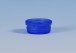 Brand™ Round Cuvette Cap, blue