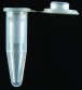 1.5ml Microcentrifuge tube with integral snap lid, natural, DNase/RNase free